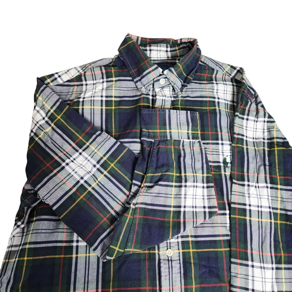 Polo Ralph Lauren Other - Polo Ralph Lauren Men's Classic Fit Plaid Button Down Shirt Long Sleeve Size L‎